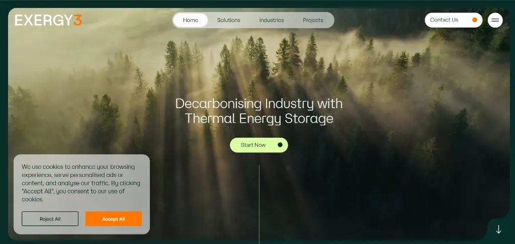 Exergy3 online store preview by Core1