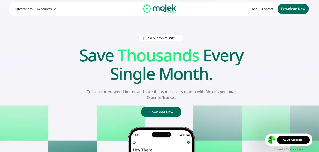 Mojek website preview by Core1